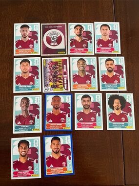 Panini FIFA World Cup 2022 Sticker Backs - Qatar